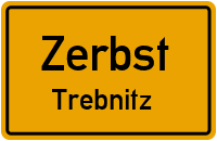 Güterglücker Straße in ZerbstTrebnitz