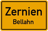Straßen in Zernien Bellahn