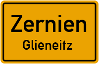 Straßen in Zernien Glieneitz