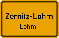 Wiesenweg in Zernitz-LohmLohm