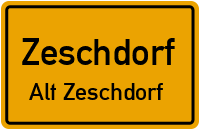 Fliederweg in ZeschdorfAlt Zeschdorf