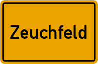 City Sign Zeuchfeld