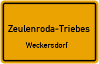 Oberer Weg in Zeulenroda-TriebesWeckersdorf
