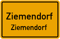 Dorfstraße in ZiemendorfZiemendorf