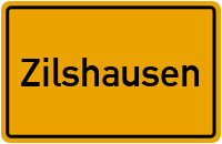 Ortsschild von Gemeinde Zilshausen in Rheinland-Pfalz