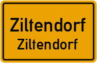 Gärtenstraße in ZiltendorfZiltendorf