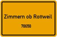 78658 Zimmern ob Rottweil