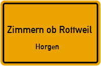 Zimmerner Straße in 78658 Zimmern ob Rottweil (Horgen)