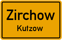 Kutzower Straße in ZirchowKutzow
