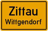 Hauptstraße in ZittauWittgendorf