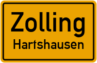 Hartshausen in ZollingHartshausen
