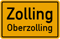Palzinger Straße in ZollingOberzolling