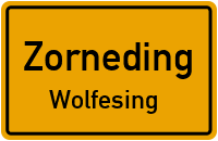 Straßenverzeichnis Zorneding Wolfesing