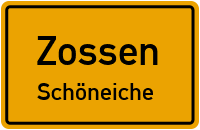 Straßenverzeichnis Zossen Schöneiche