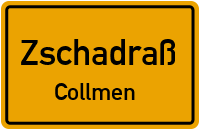 Collmener Hauptstraße in ZschadraßCollmen