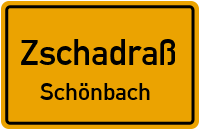 Gasse in ZschadraßSchönbach