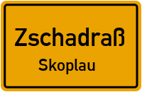 Colditzer Landstraße in ZschadraßSkoplau
