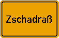 City Sign Zschadraß