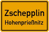 Lindenallee in ZschepplinHohenprießnitz