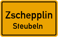 Dorfstraße in ZschepplinSteubeln
