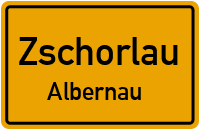 Siedlungsstraße in ZschorlauAlbernau