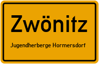 Straßenverzeichnis Zwönitz Jugendherberge Hormersdorf