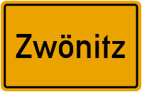 City Sign Zwönitz