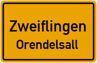 Forchtenberger Straße in 74639 Zweiflingen (Orendelsall)