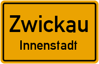 Münzstraße in ZwickauInnenstadt